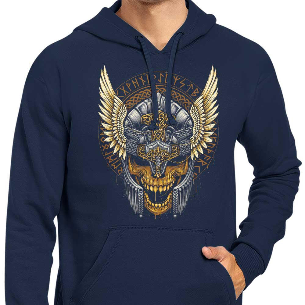 Thunder Skull Stylish Hoodie by Glitchygorilla