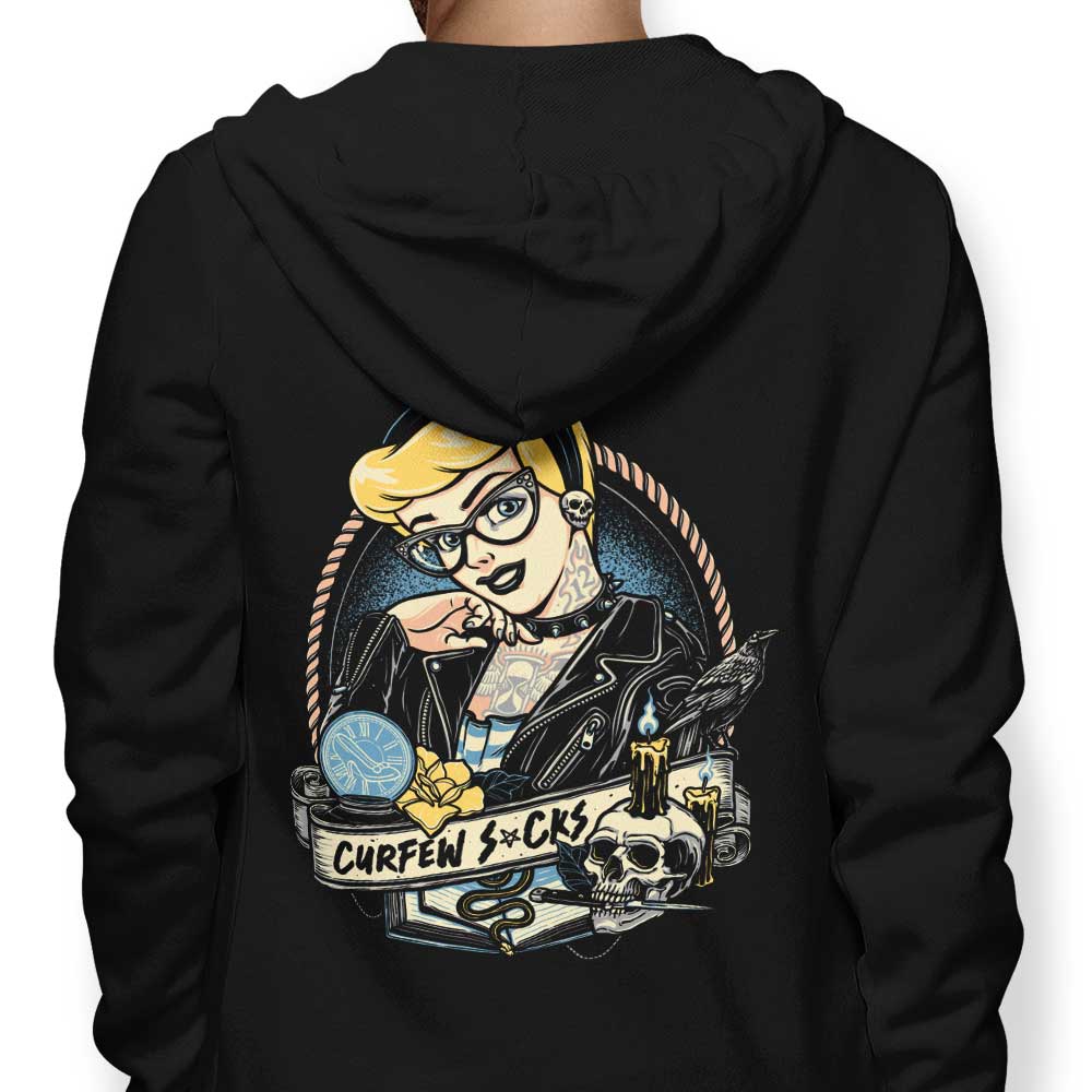 Momma Gorilla's 'Curfew Sucks' Comfortable Zip-Up & Pullover Hoodies