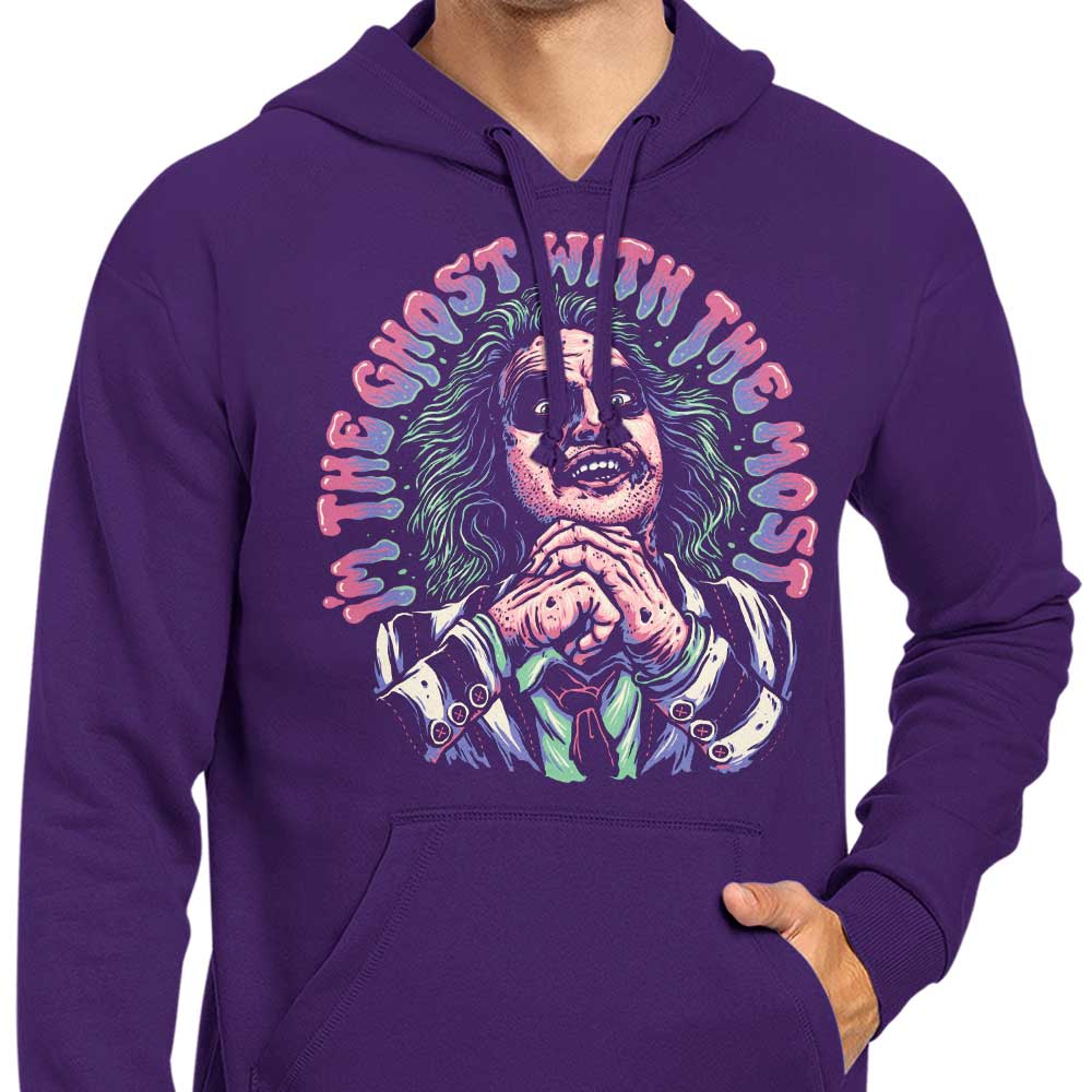 Spooky 'Ghost with the Most' Zip-Up and Pullover Hoodies