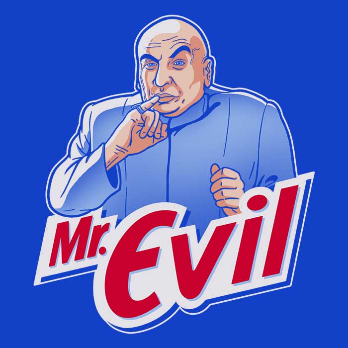 Getsousa's Mr. Evil Stylish Zip Up and Pullover Hoodies
