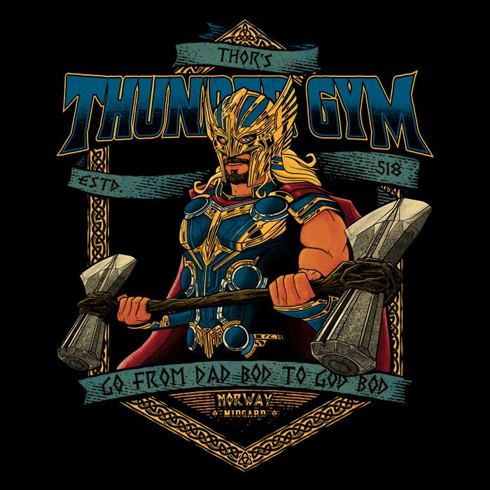 Thunder Gym Branded Athletic Hoodies - Ideal for Fitness Enthusiasts