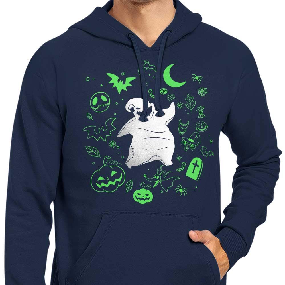 Alemaglia's Boogie Man Doodle Comfortable 8.5-Ounce Hoodies