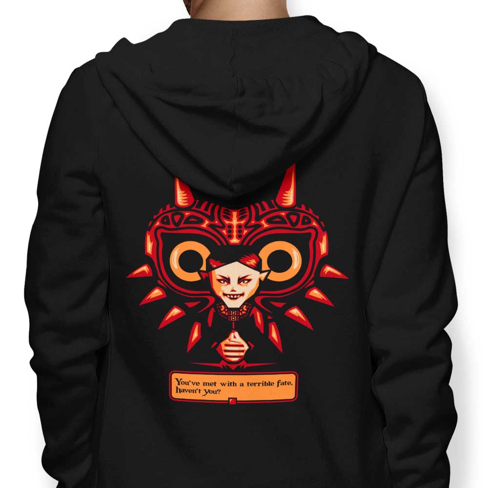 Demonigote's Masked Fate Stylish Zip-up and Pullover Hoodies