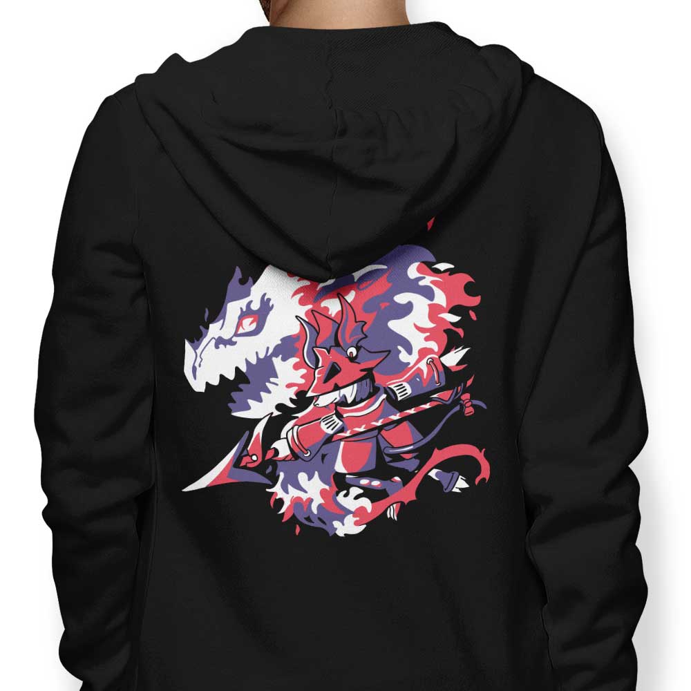 Dragon Knight Themed Zip-Up and Pullover Hoodies for Men and Women