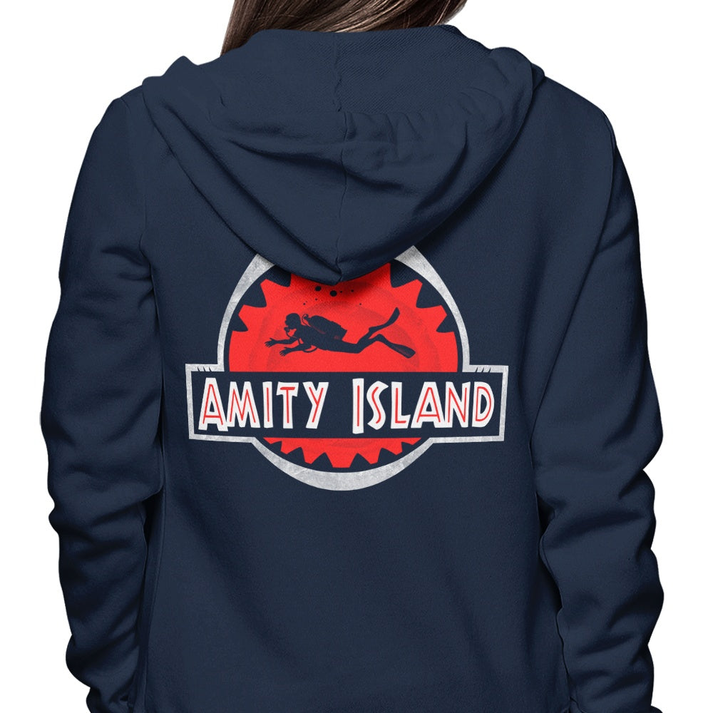 Alemaglia's Amity Park Zip-Up and Pullover Hoodies in S - 4XL Sizes