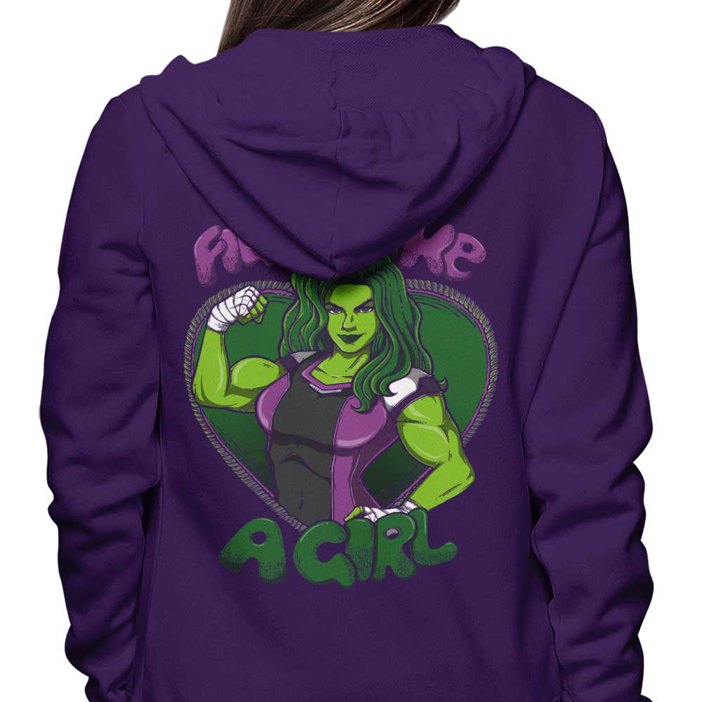 Guiseigne Hulk-Inspired Zip Up and Pullover Hoodies for All Sizes