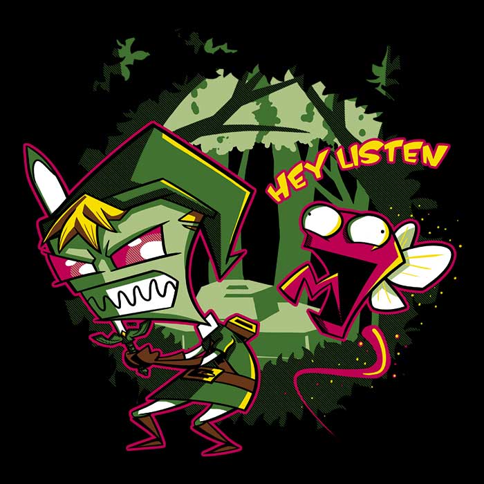 Stephen Hartman's Captivating Legend of Zim Hoodie
