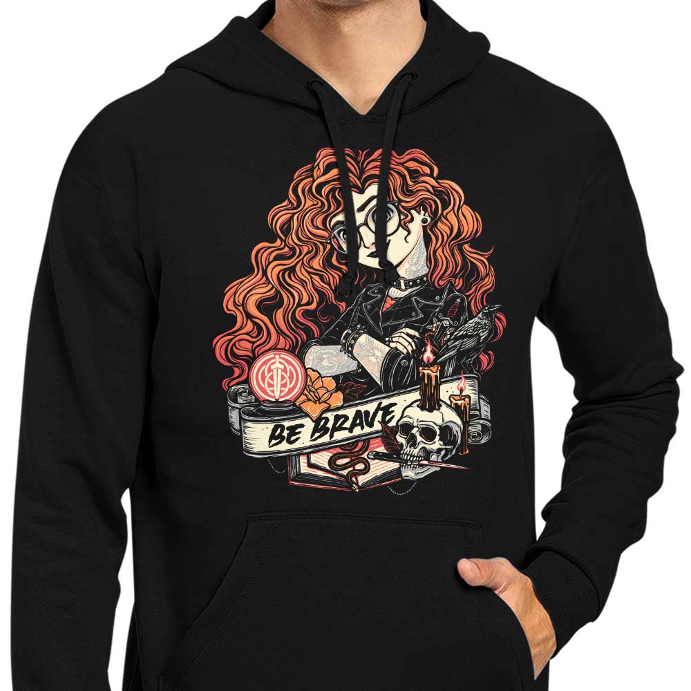 Be Brave Inspiring Zip Up and Pullover Hoodies