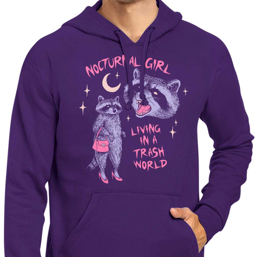 Nocturnal Girl Stylish Zip-Up and Pullover Hoodies