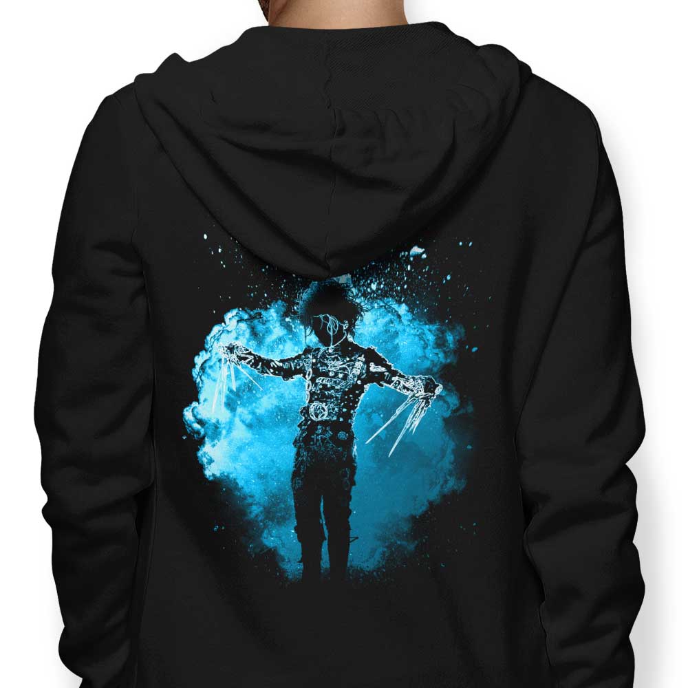 Donnie Illustrations' Scissor Hands Soul - Stylish Zip - Up & Pullover Hoodies