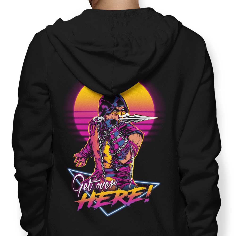 Cool 'Get Over Here' Branded Hoodies for Men and Women