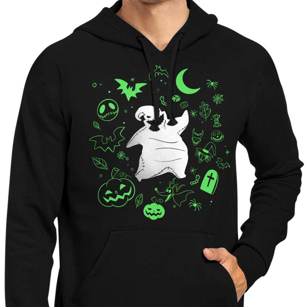 Alemaglia's Boogie Man Doodle Comfortable 8.5-Ounce Hoodies