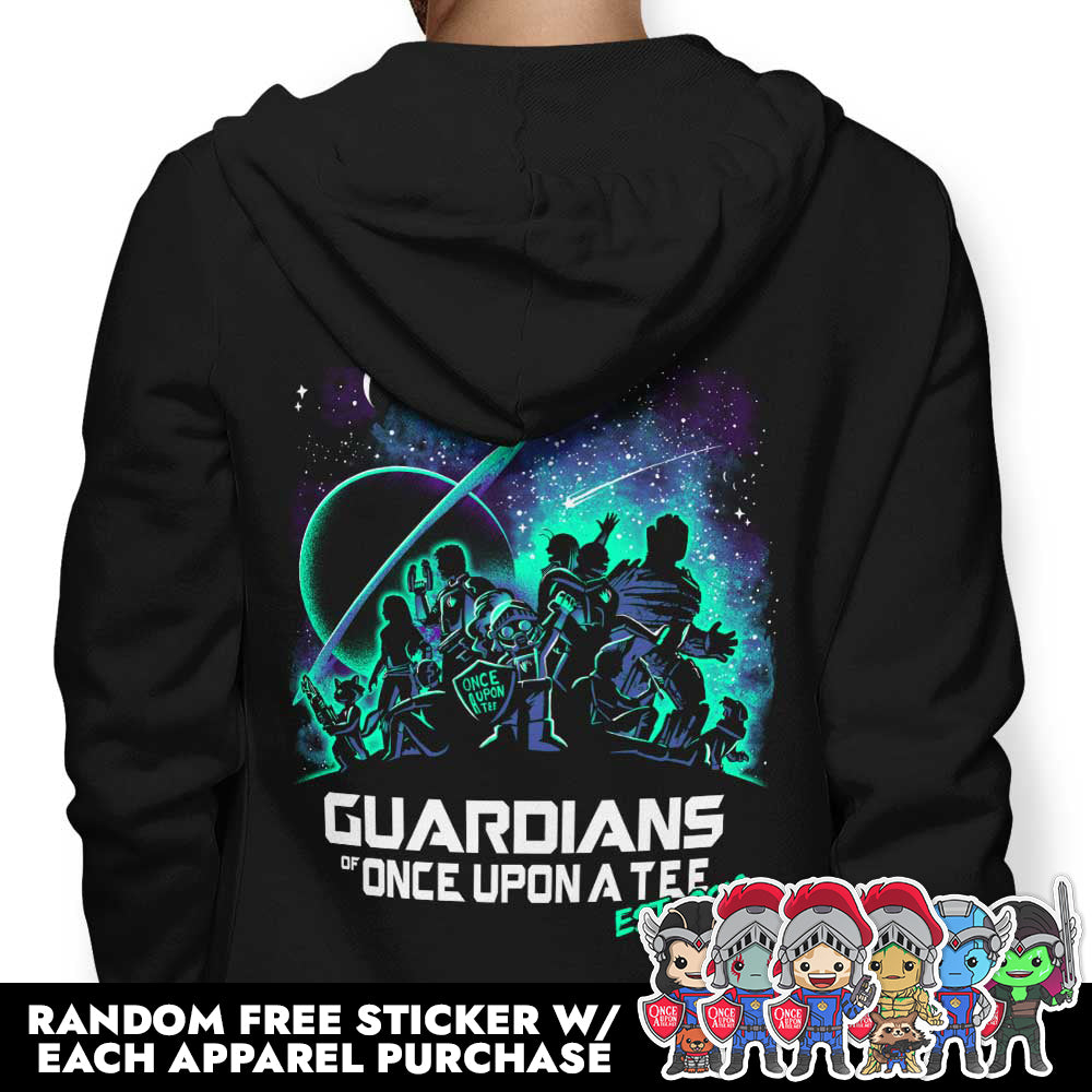 Alemaglia's Stylish Guardians of OUAT Zip-Up and Pullover Hoodies