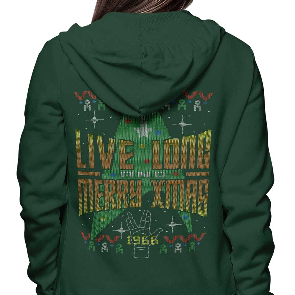 Getsousa Live Long Stylish Zip-up and Pullover Hooded Ugly Sweaters
