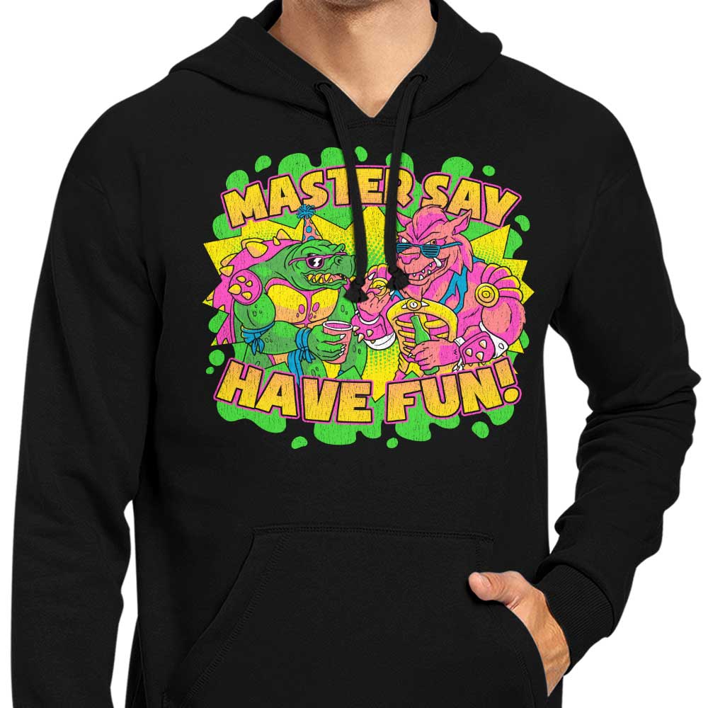 Enjoy the Fun - Clay Graham Art Zip Up and Pullover Hoodies