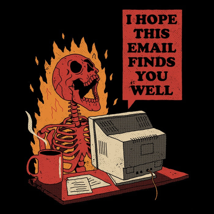 Stylish 'You Got Mail' Hoodie by DinoMike