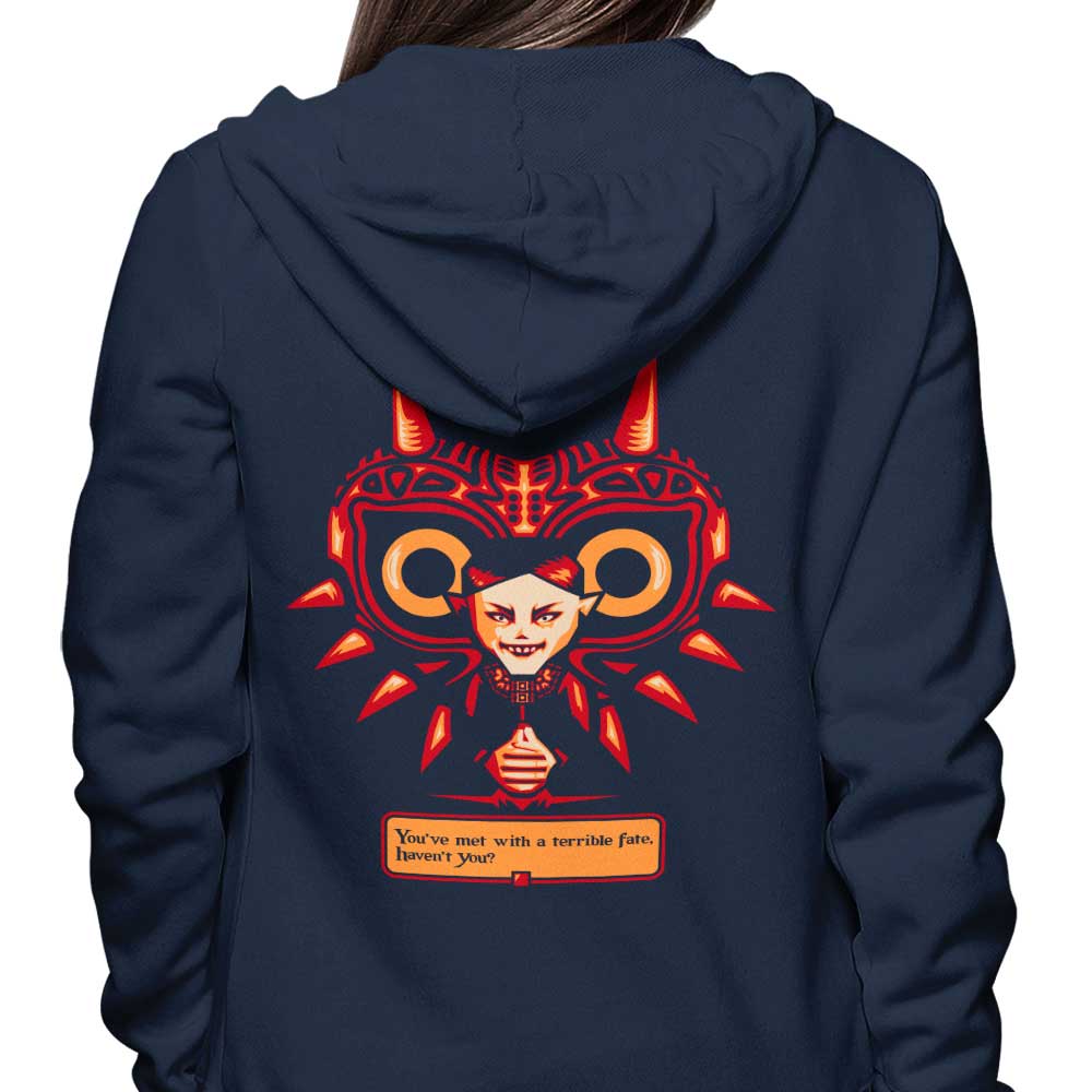 Demonigote's Masked Fate Stylish Zip-up and Pullover Hoodies