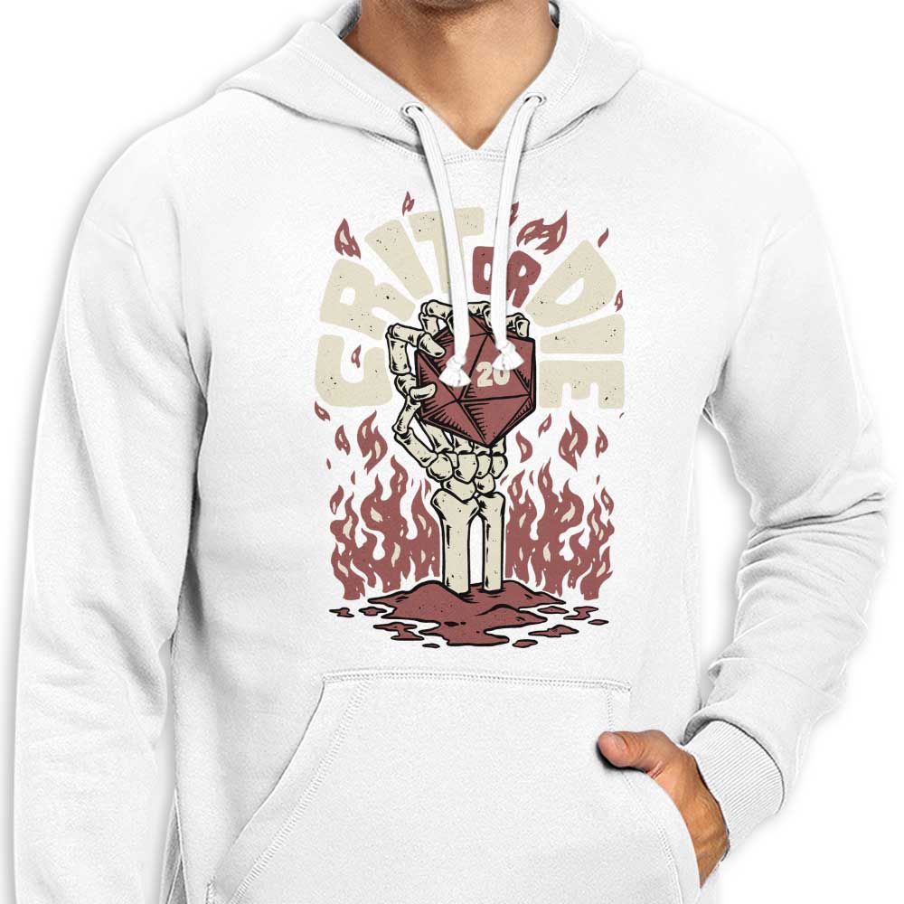 Studio Mootant's 'Crit or Die' Comfortable Zip-Up and Pullover Hoodies
