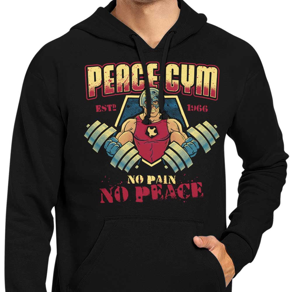 Peace Gym Branded Zip Up and Pullover Hoodies for Fitness Enthusiasts