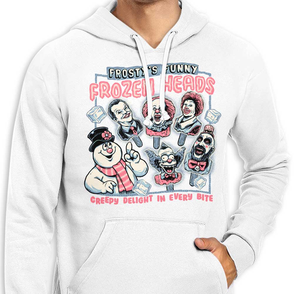 Momma Gorilla's Frozen Heads Branded Zip-Up and Pullover Hoodies