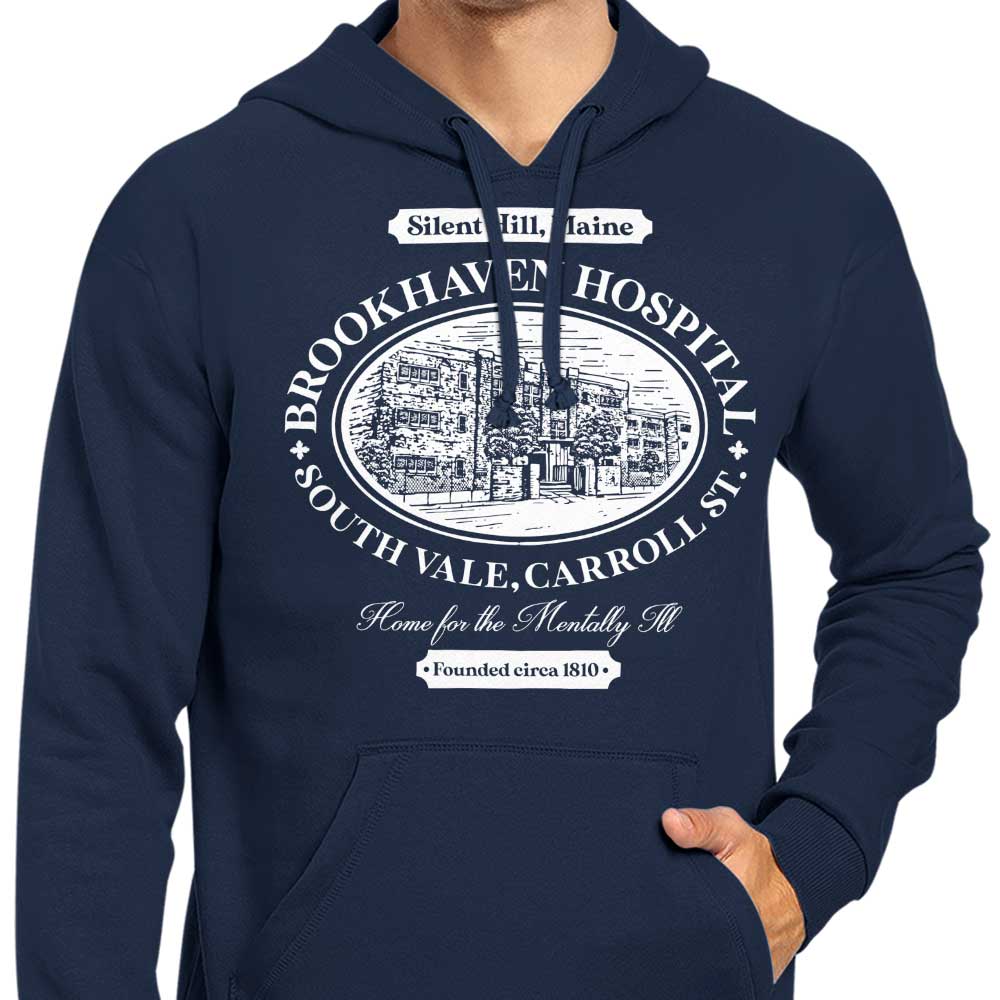 Demonigote's Brookhaven Hospital Zip-Up and Pullover Hoodies in S - 4XL