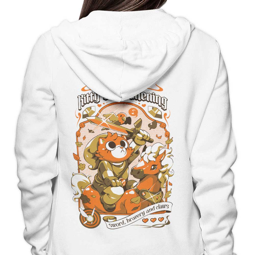 Ilustrata's Kitty's Awakening 8.5oz Zip-up & Pullover Hoodies