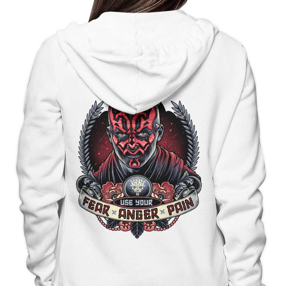 Momma Gorilla's 'Fear, Anger, Pain' Comfortable Zip-Up and Pullover Hoodies