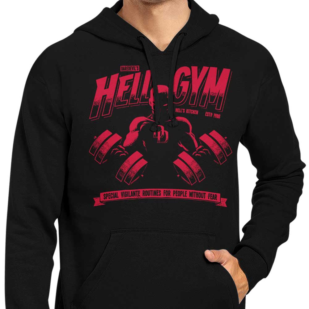 Hell Gym Branded Zip Up and Pullover Hoodies for Fitness Enthusiasts