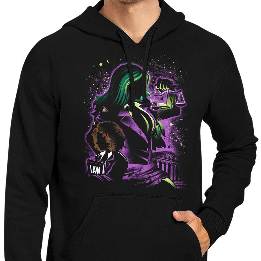 Alemaglia Strong Lawyer 8.5-ounce 80/20 Cotton/Poly Zip-up and Pullover Hoodies