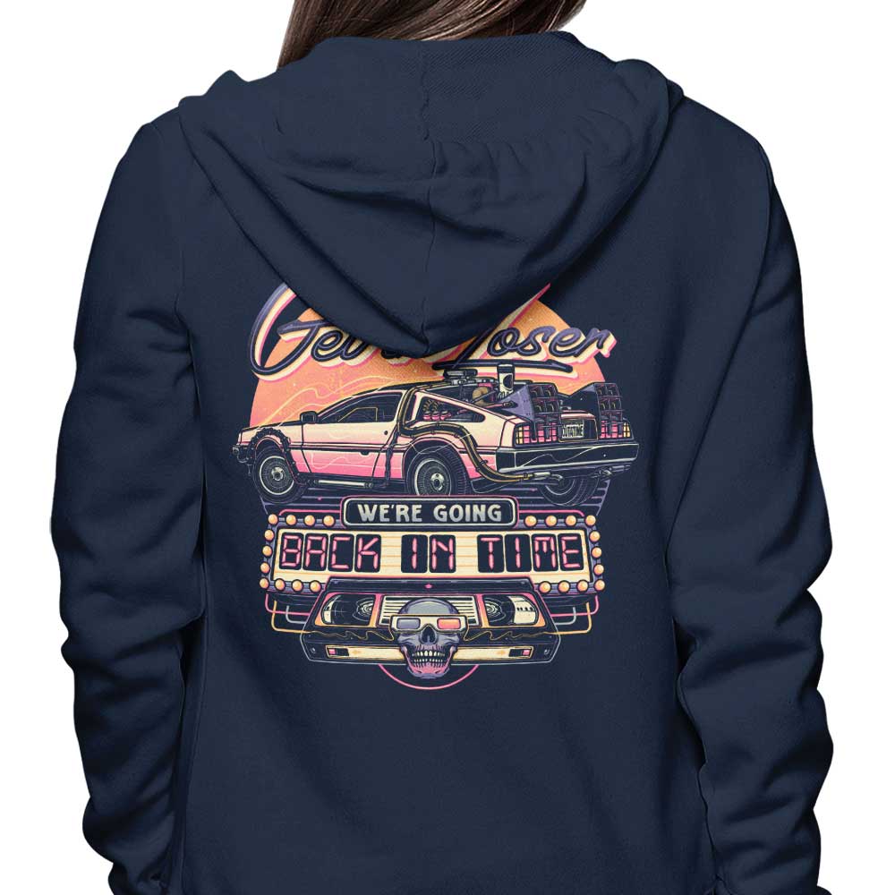 A Trip Back in Time Momma Gorilla Style - Fashionable Hoodie