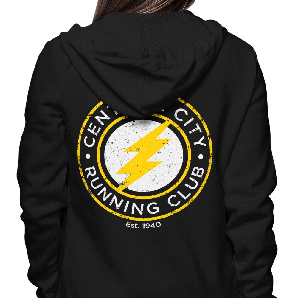 Alecxps Central City Running Club Comfortable 8.5-Ounce Hoodies in S - 4XL