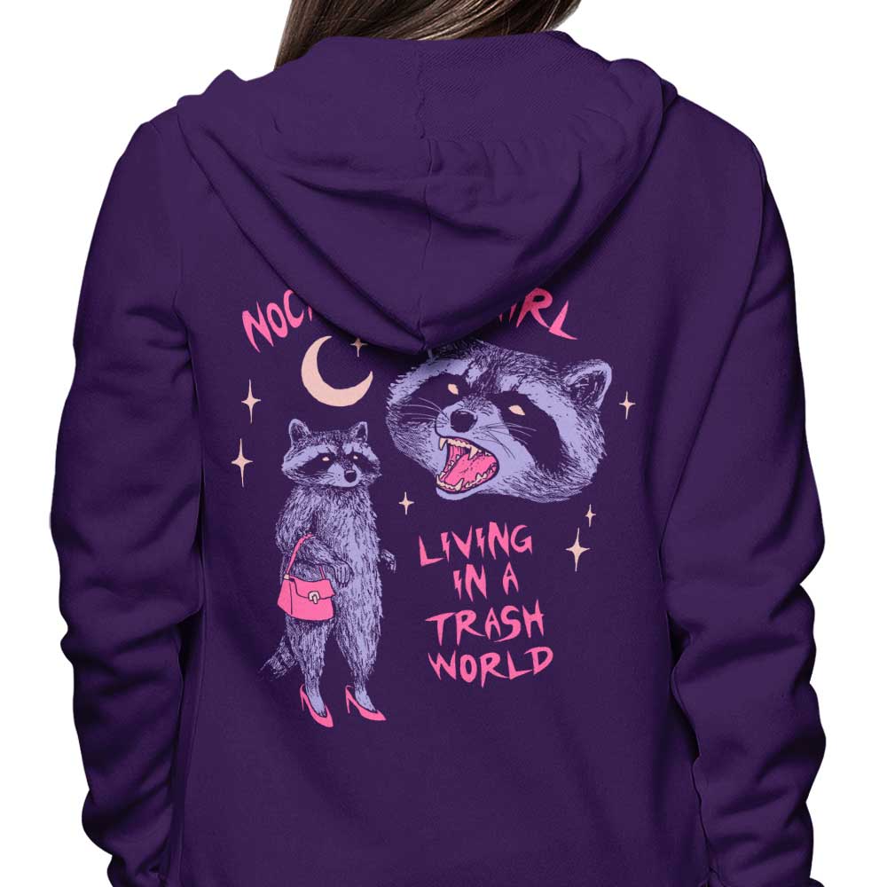 Nocturnal Girl Stylish Zip-Up and Pullover Hoodies