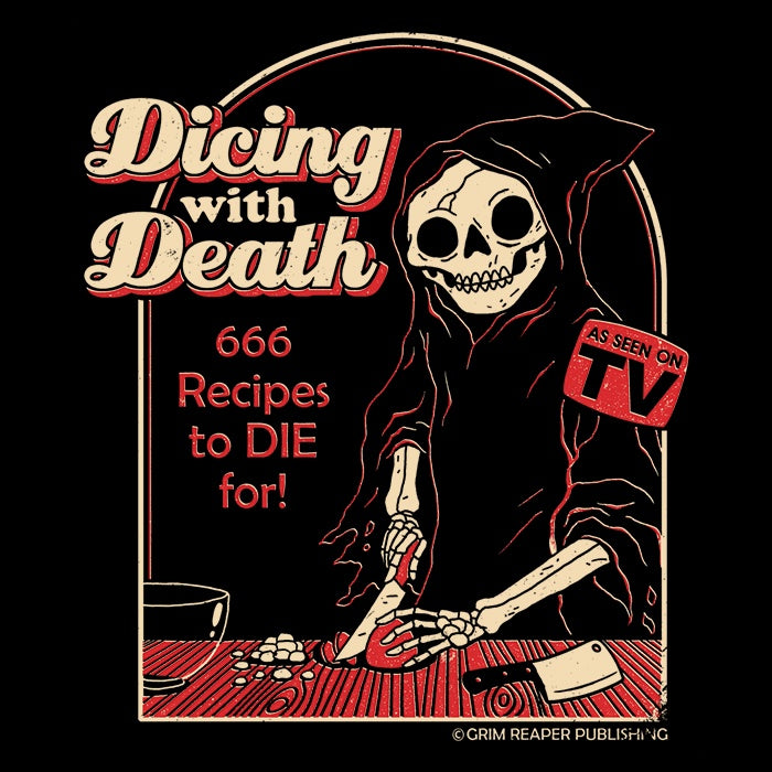 DinoMike's 'Dicing with Death' Comfortable Zip-up and Pullover Hoodies