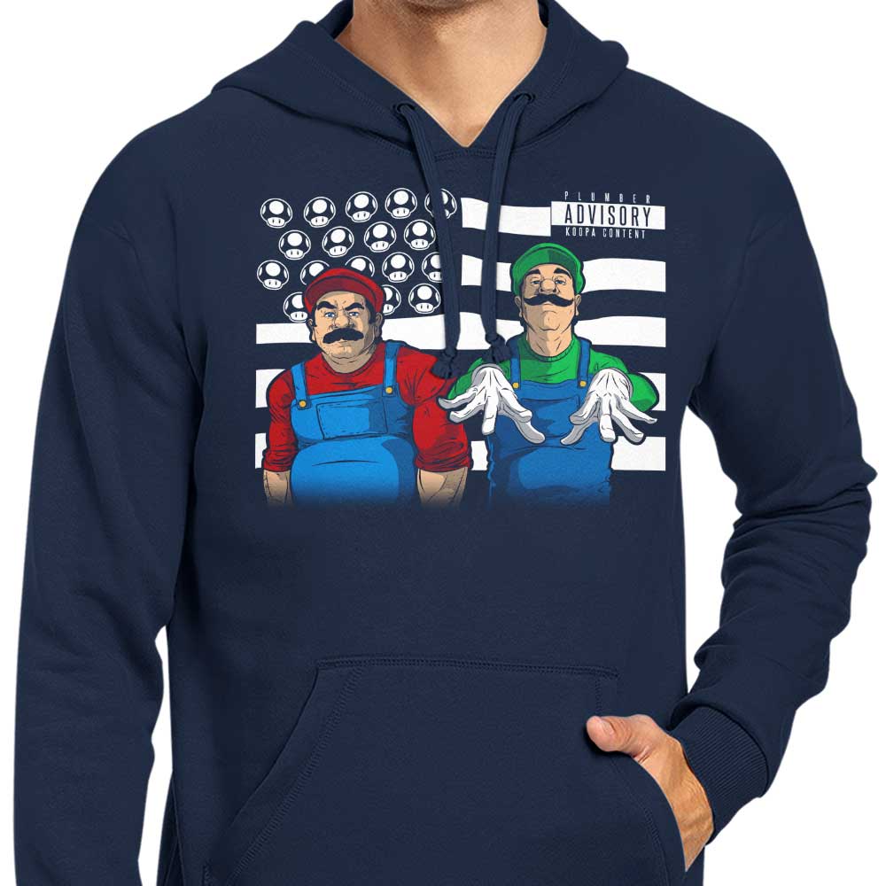 Aaron Morales Designs 'Bombs Over Koopas' Stylish Zip-Up and Pullover Hoodies