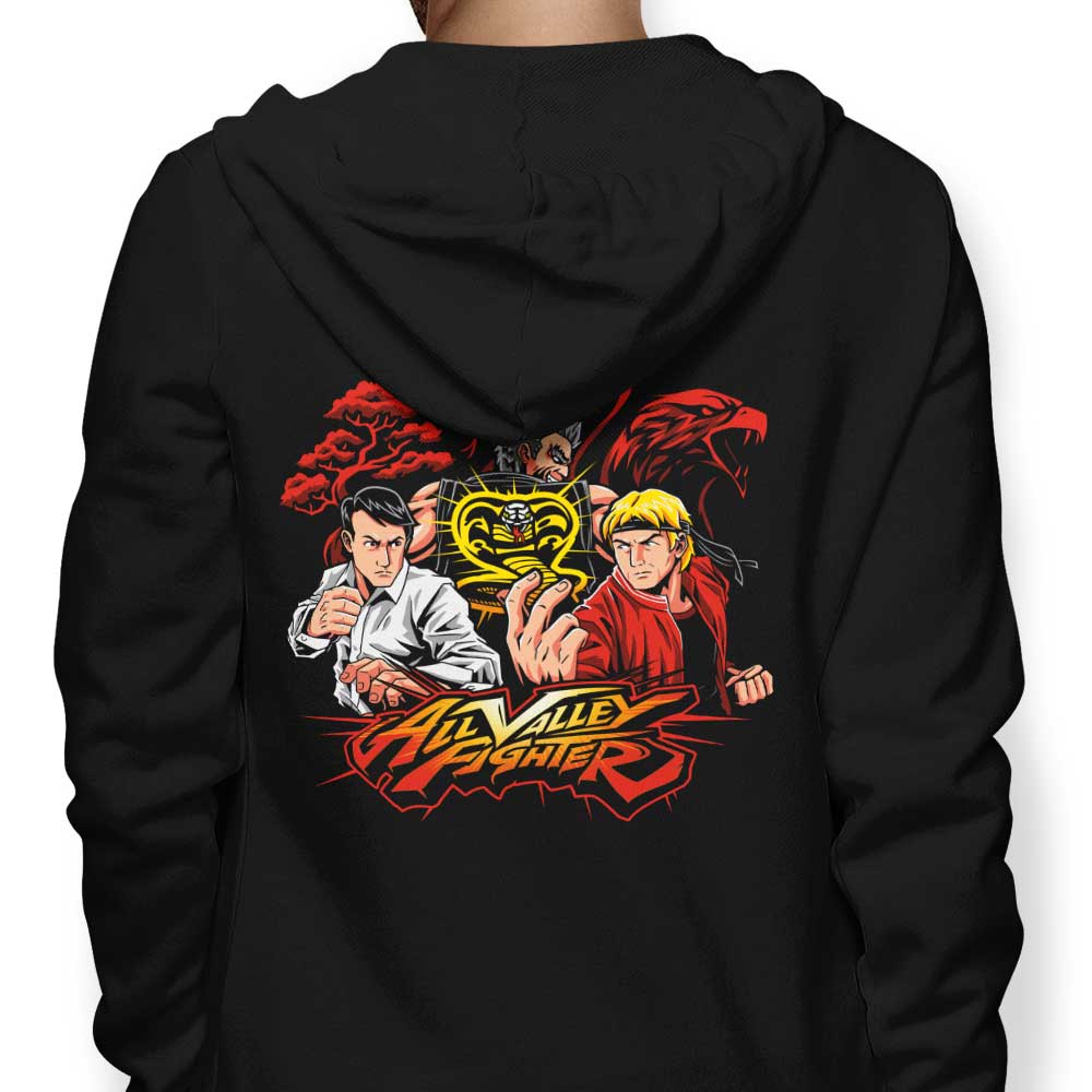 All Valley Fighter Branded Zip-Up and Pullover Hoodies