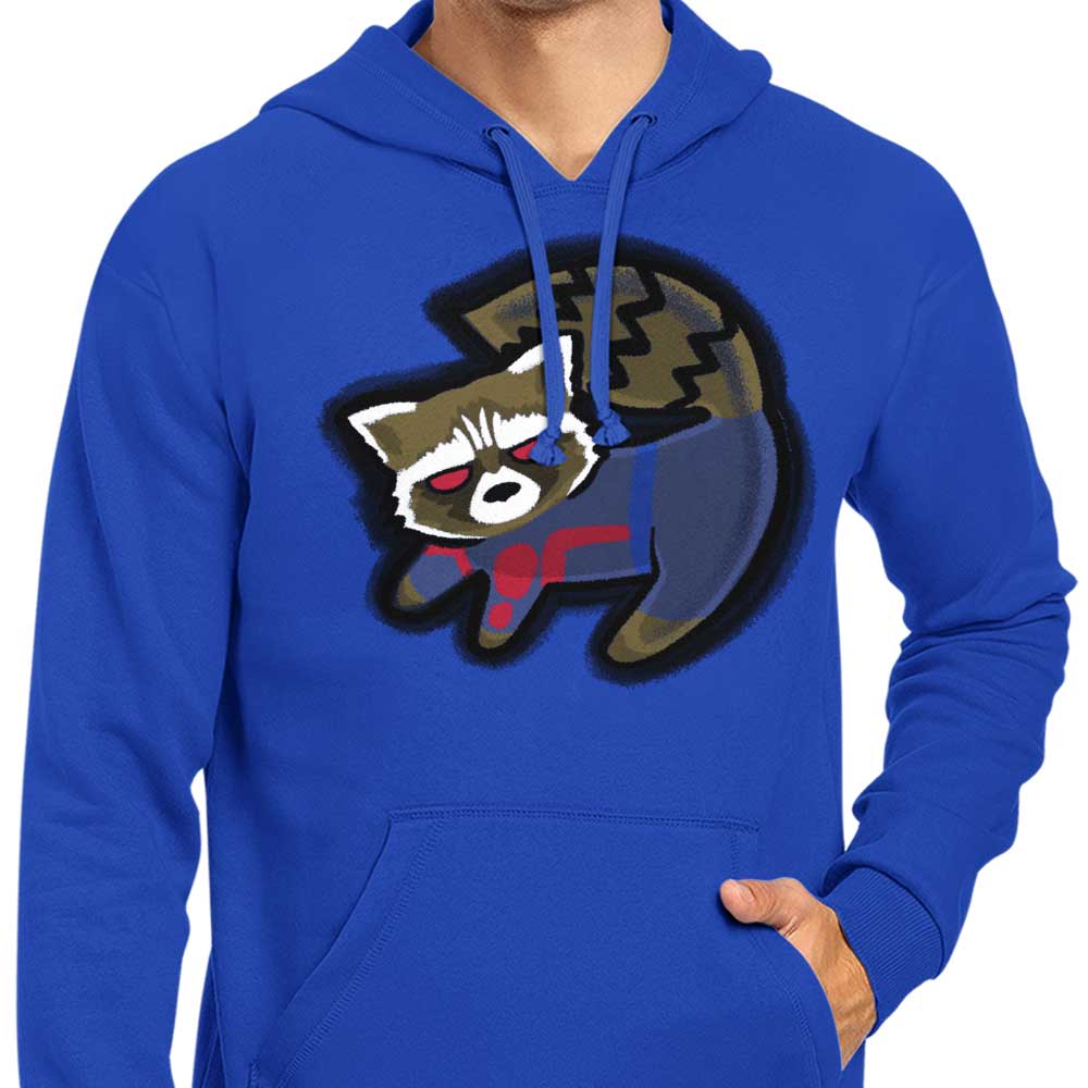 MarianoSan's Stylish Raccoon King Zip-Up and Pullover Hoodies