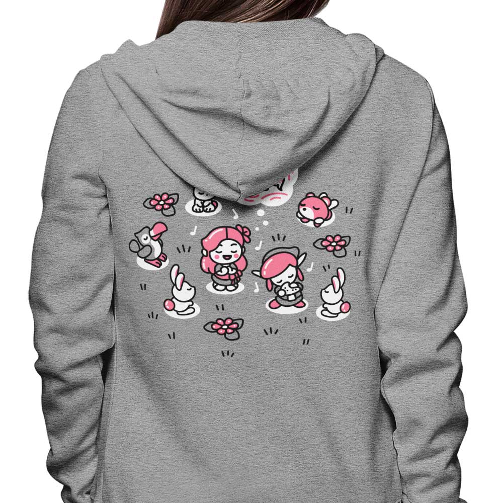 Demonigote's Marin's Song Comfortable Zip-Up and Pullover Hoodies
