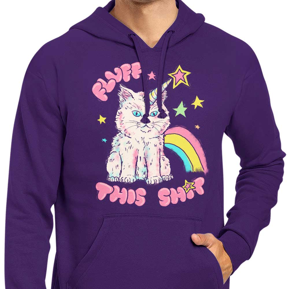 Comfortable 'Fluff This' Zip - Up and Pullover Hoodies in S - 4XL