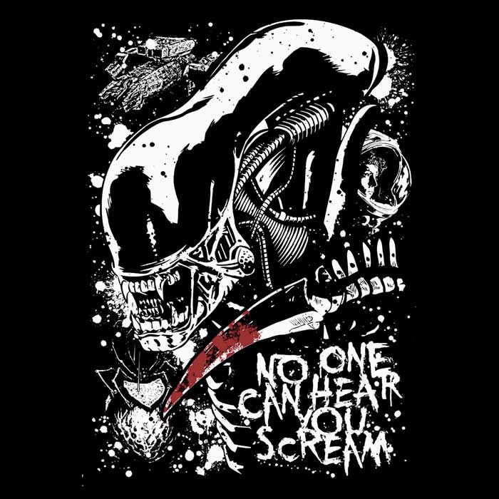 Arinesart's Space Screaming Stylish Zip-up and Pullover Hoodies