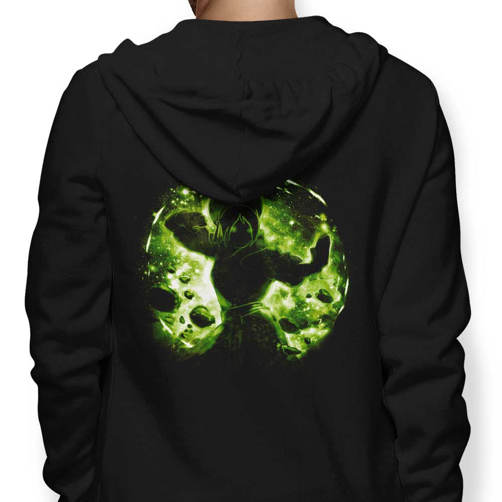 Space Rocks-themed Zip-up and Pullover Hoodies by Kharmazero