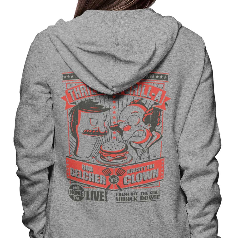 Deep Fried Art's Thrilling Grill-themed Zip-up and Pullover Hoodies
