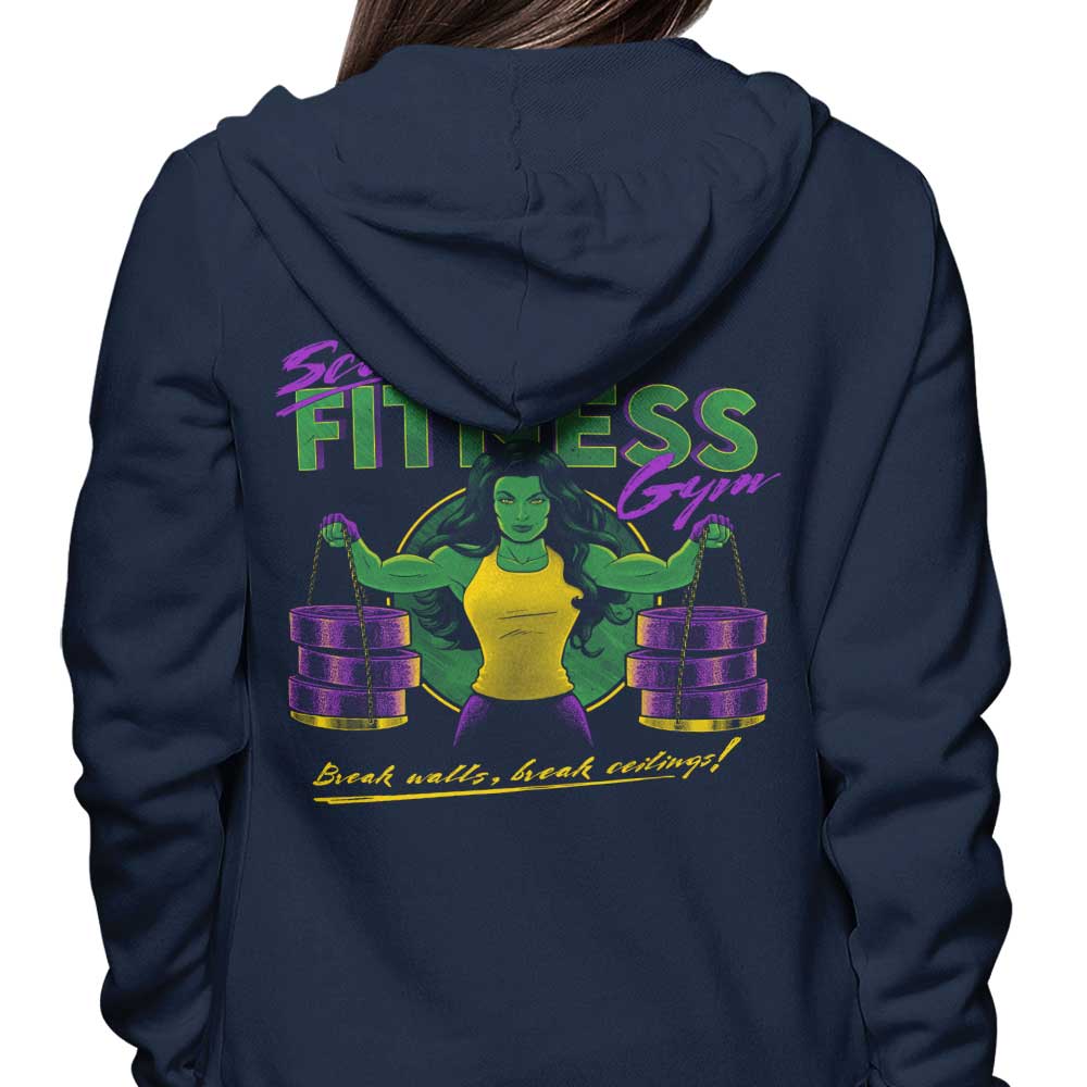 Fitness-themed Scales Zip-up and Pullover Hoodies for a Comfortable Workout