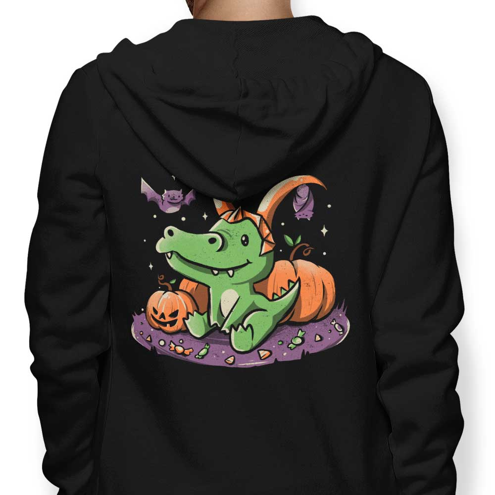 Eerie Alligator Print Zip-Up and Pullover Hoodies in S - 4XL