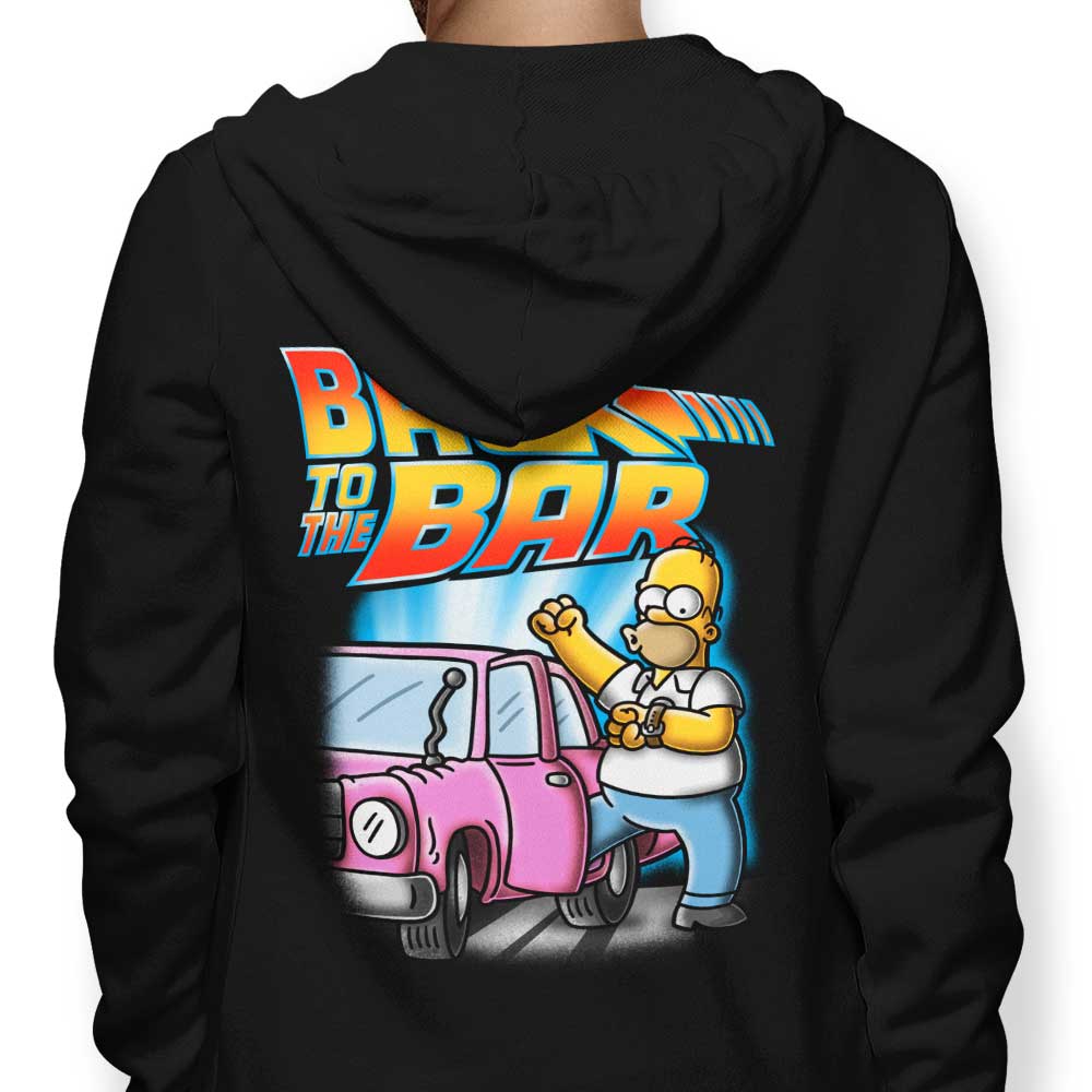 Firebeard's Retro Bar-themed 8.5-ounce Zip-up and Pullover Hoodies