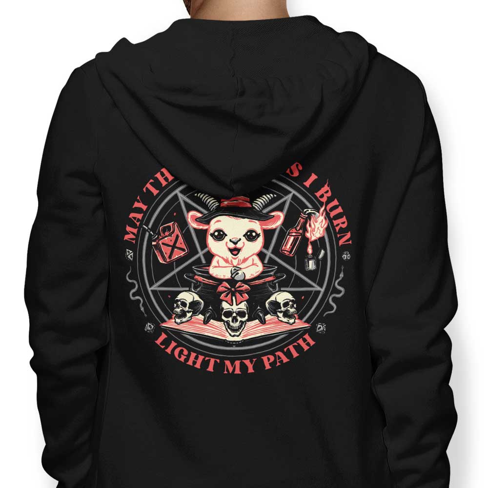 Momma Gorilla Burn Bridges Branded Zip-Up and Pullover Hoodies