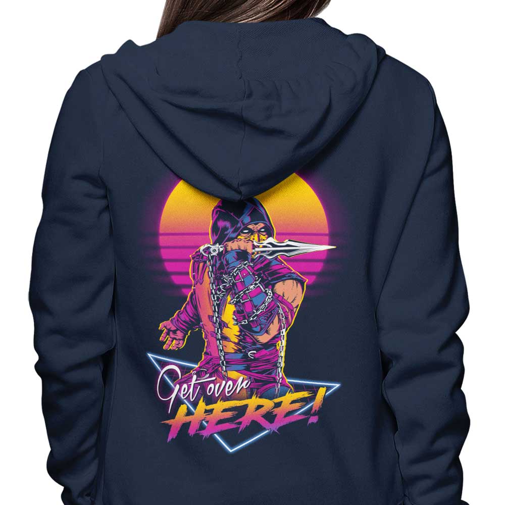 Cool 'Get Over Here' Branded Hoodies for Men and Women