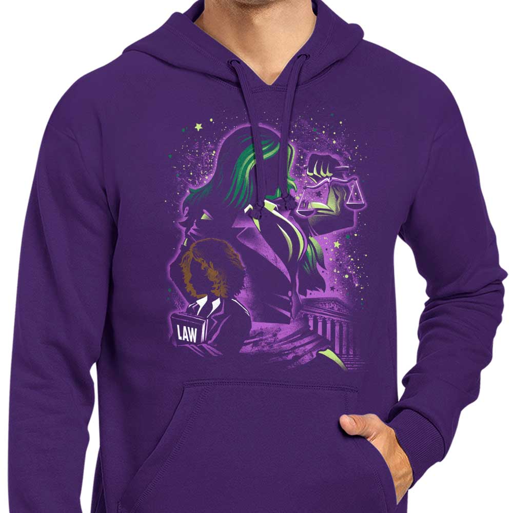 Alemaglia Strong Lawyer 8.5-ounce 80/20 Cotton/Poly Zip-up and Pullover Hoodies