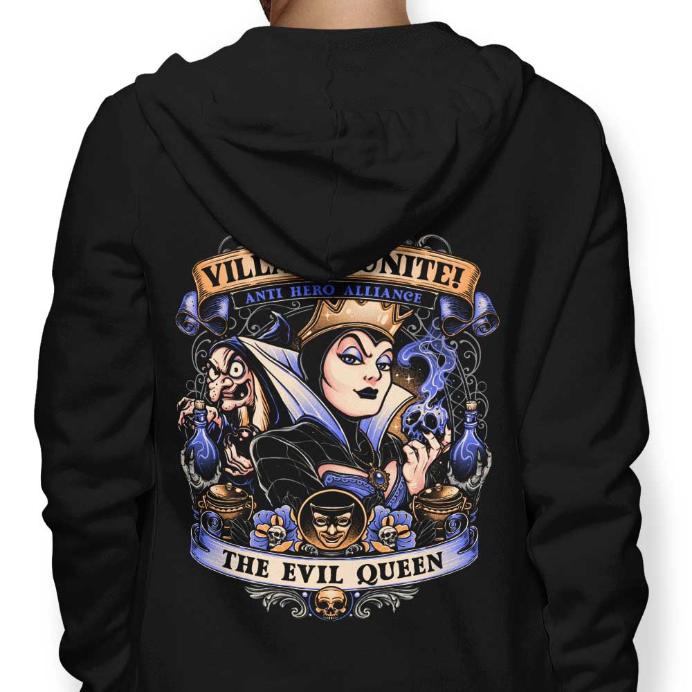 Evil Queen Inspired Zip Up and Pullover Hoodies