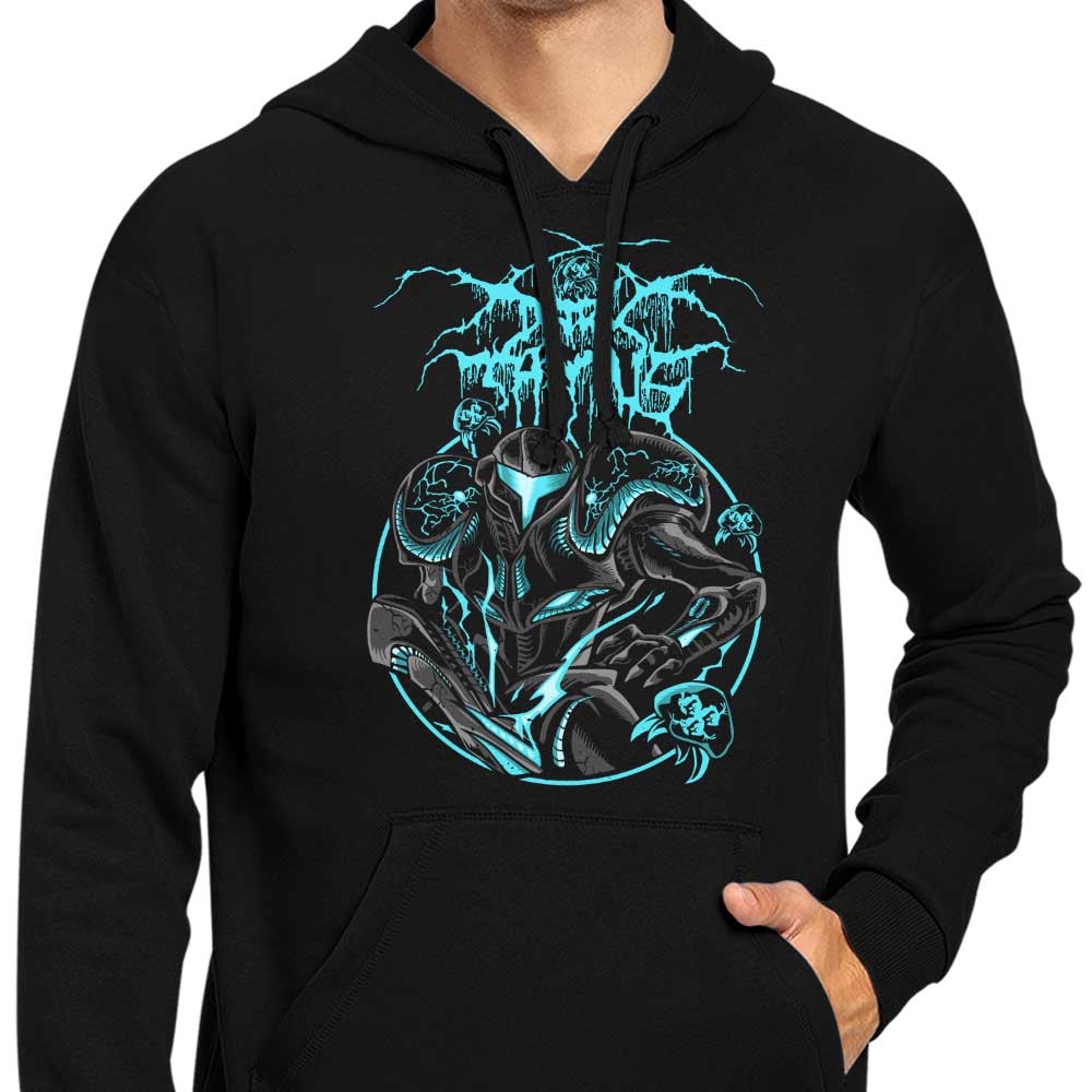 Mysterious Dark Hunter Stylish Hoodie by Dracula Byte