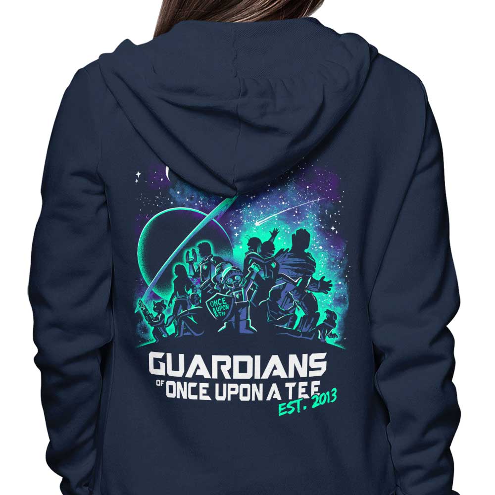 Alemaglia's Stylish Guardians of OUAT Zip-Up and Pullover Hoodies